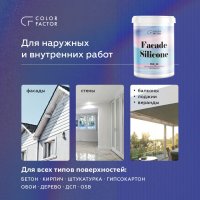 Краска фасадная силиконовая FASADE SILICONE PRO-30