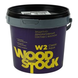 Защитно-декоративный состав с воском Woodstock W2