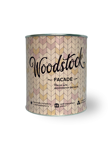 Масло для деревянных фасадов Woodstock W30