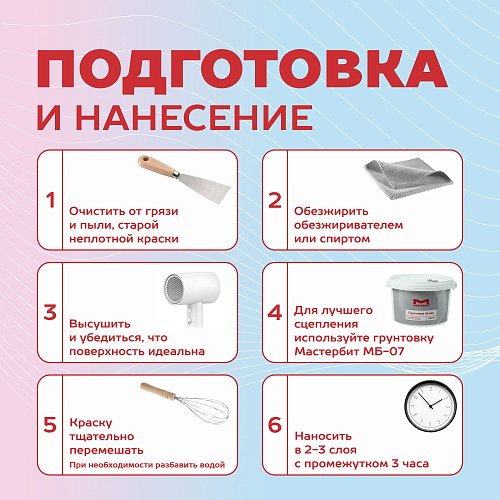 Резиновая краска Мастербит МБ-35