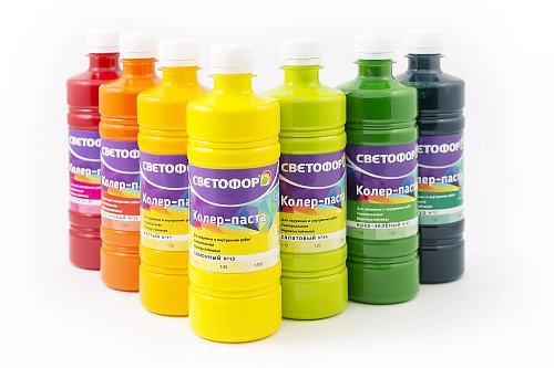 Колеровочная паста универсальная СВЕТОФОР